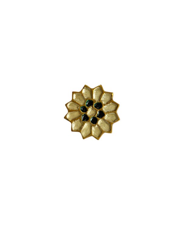Handmade Enamel Floral Cabinet Knob | Decorative Brass Drawer Pull Manufacturer