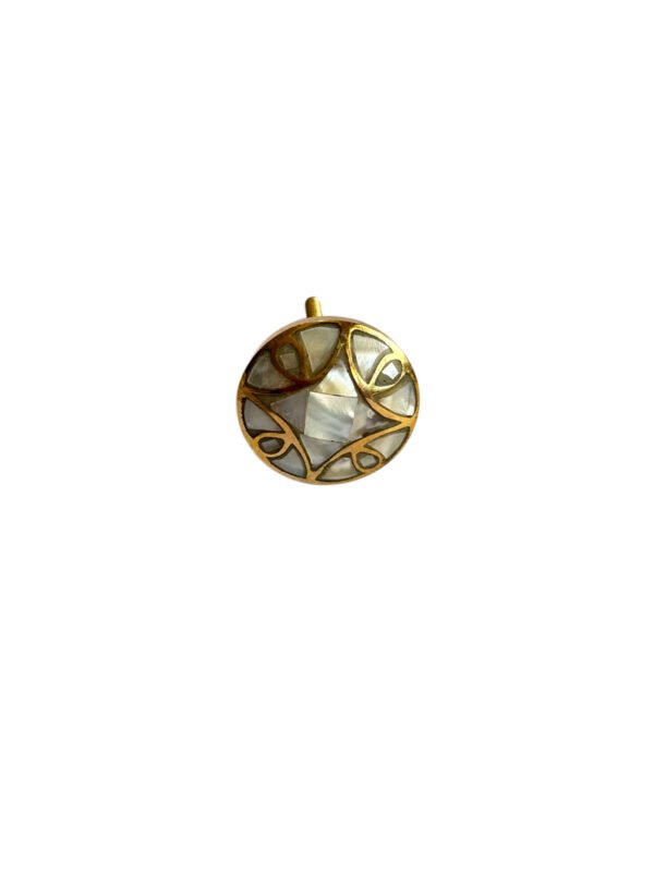 Wholesale Decorative Star Pattern Brass & MOP Drawer Pulls Manufacturer