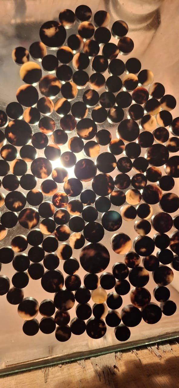 Translucent Backlit Coconut Shell / Wood Mosaic Tile Panel – Bulk & Custom Manufacturer