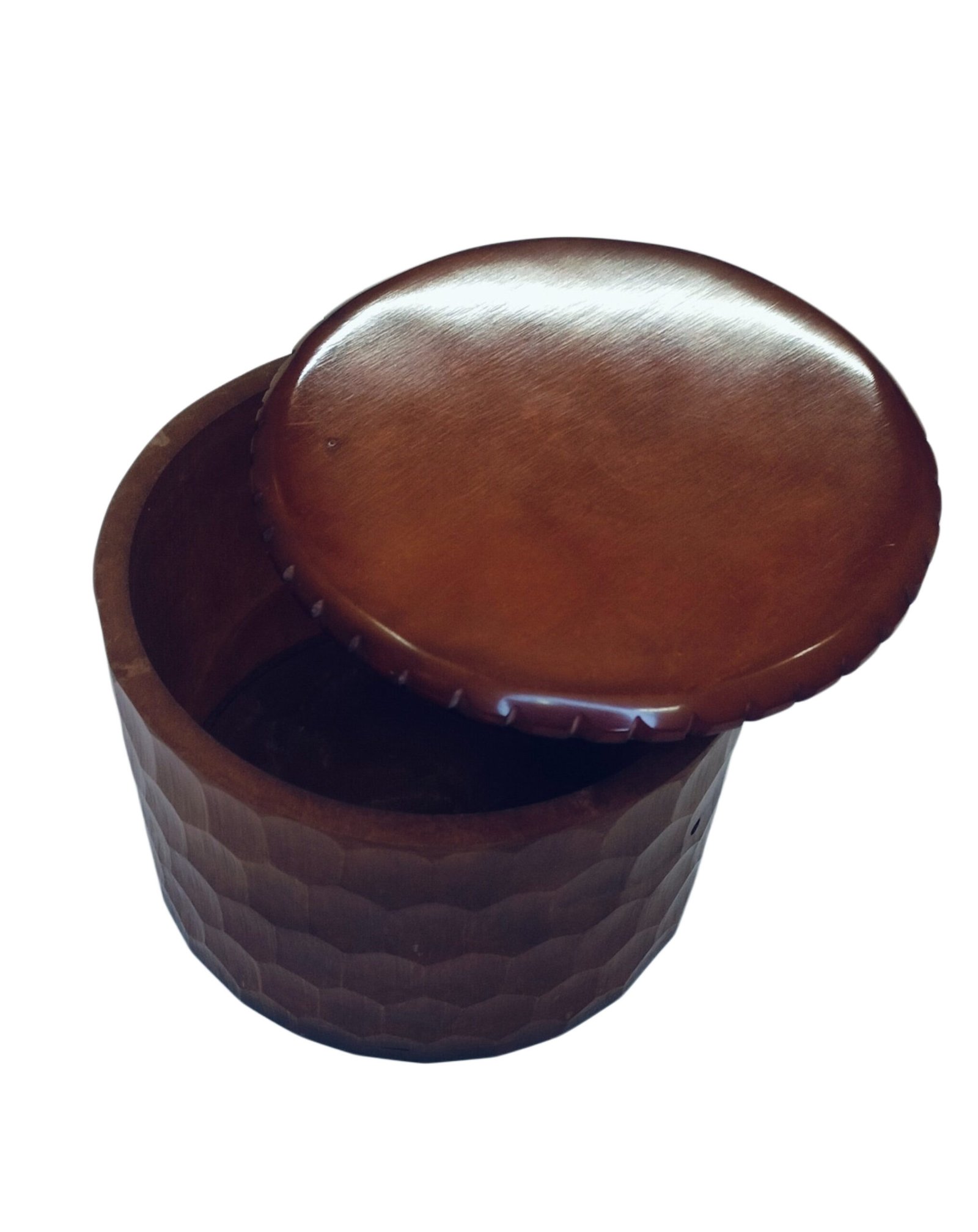 Handcrafted Wooden Storage Jar with Lid – Bulk Manufacturer & Wholesale Supplier