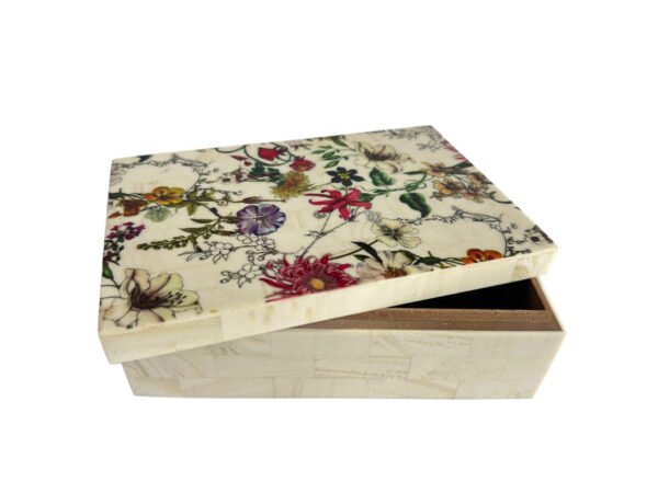 Handmade Multi Floral Bone Inlay Decorative Storage Box | Wholesale Manufacturer (Copy)