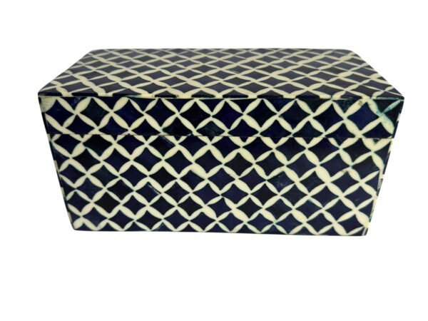 Handcrafted Geometric Pattern Decorative Storage Box | Wholesale Manufacturer & Exporter