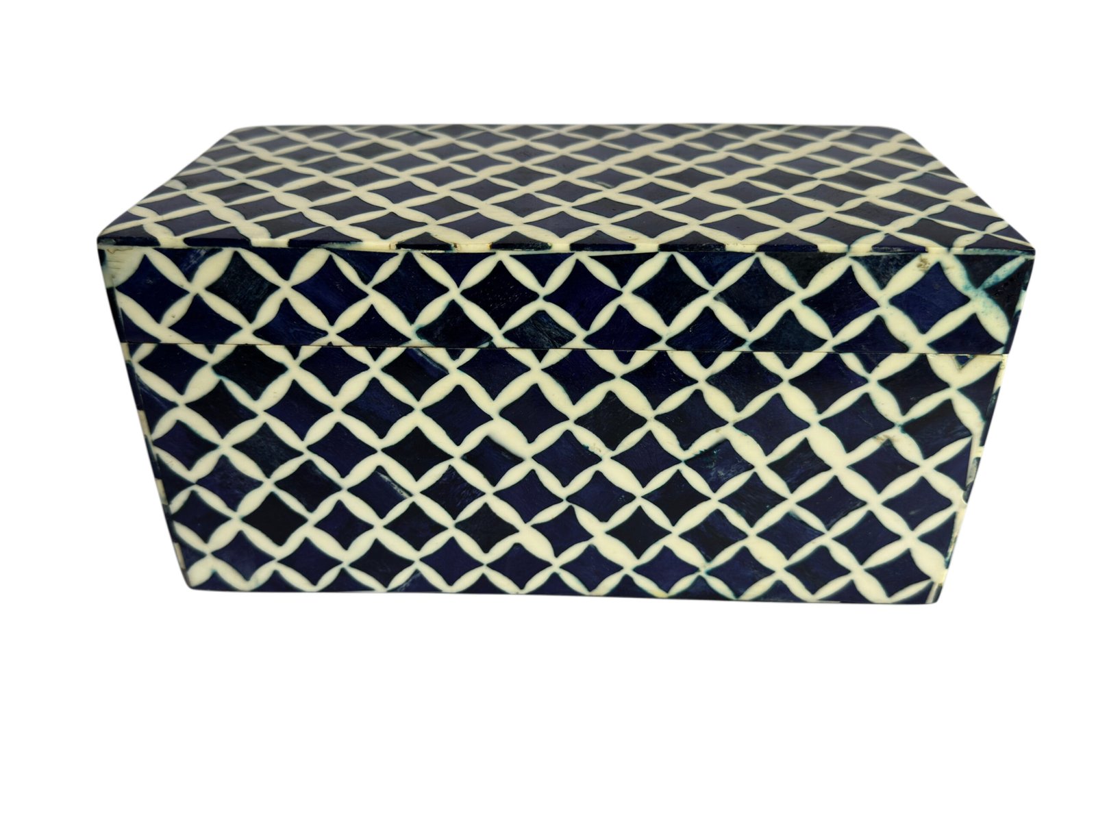 Handcrafted Geometric Pattern Decorative Storage Box | Wholesale Manufacturer & Exporter - Image 2